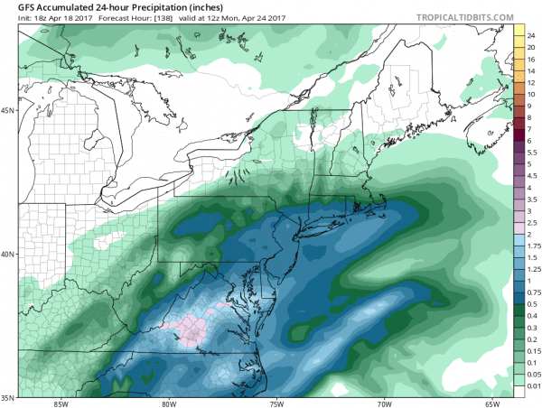 weekend weather gfs rain