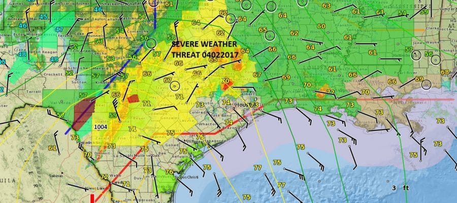 sunshine severe weather