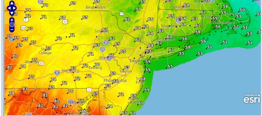 sunshine developing thunderstorms