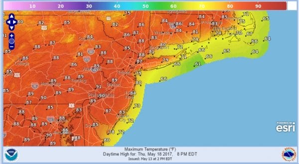 90 degrees mothers day