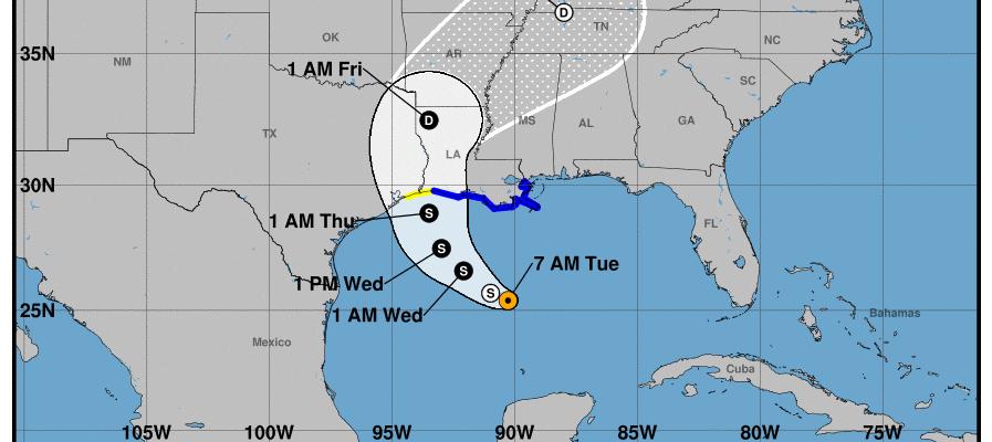 tropical storm warnings