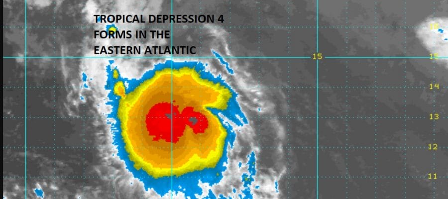 tropical depression 4