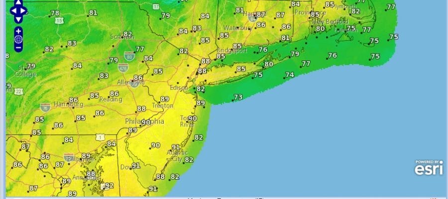 weekend weather outlook