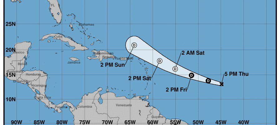 tropical depression 4