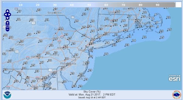 sunshine summer solar eclipse