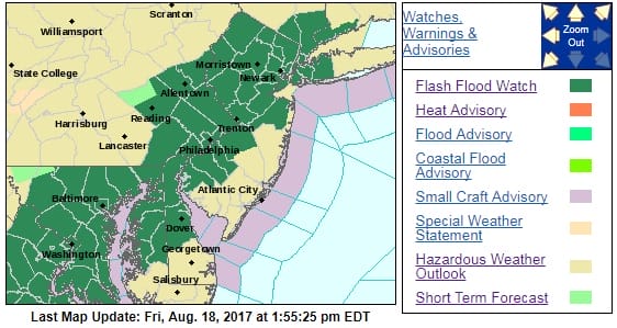 severe thunderstorm flash flood watch