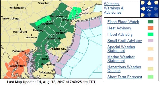 flash flood watch severe weather