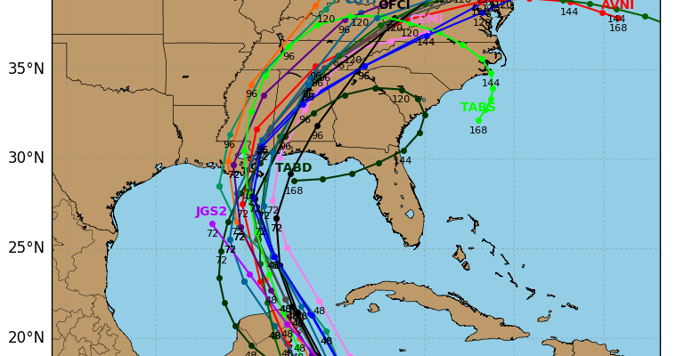 weekend outlook tropical storm nate