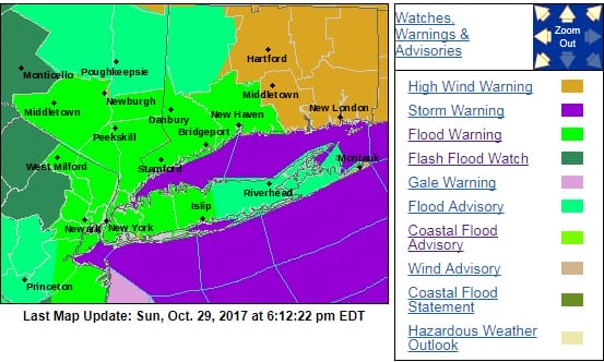 flood warnings high wind warnings