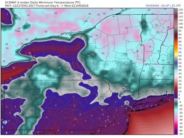 snow forecast bitter cold