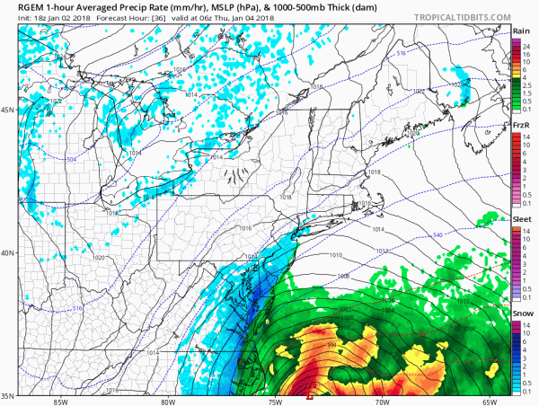 long island major atlantic ocean storm