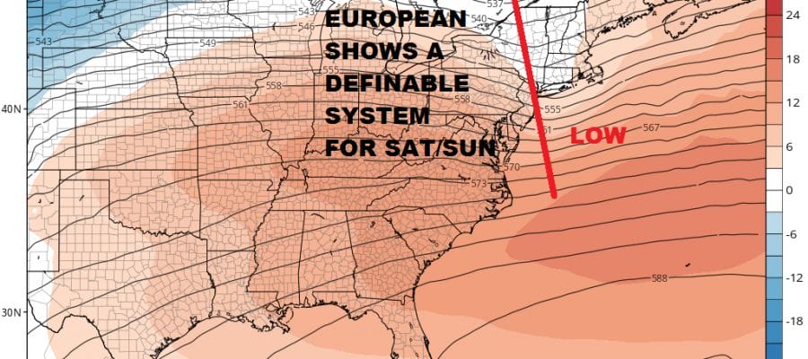Weather Volatility Continues Some Models Show Snow Weekend