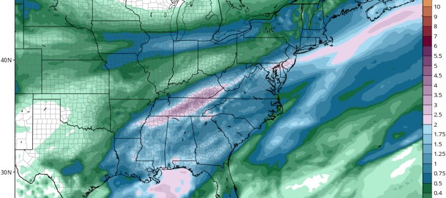 Sunshine Cold Thursday Rain Weekend