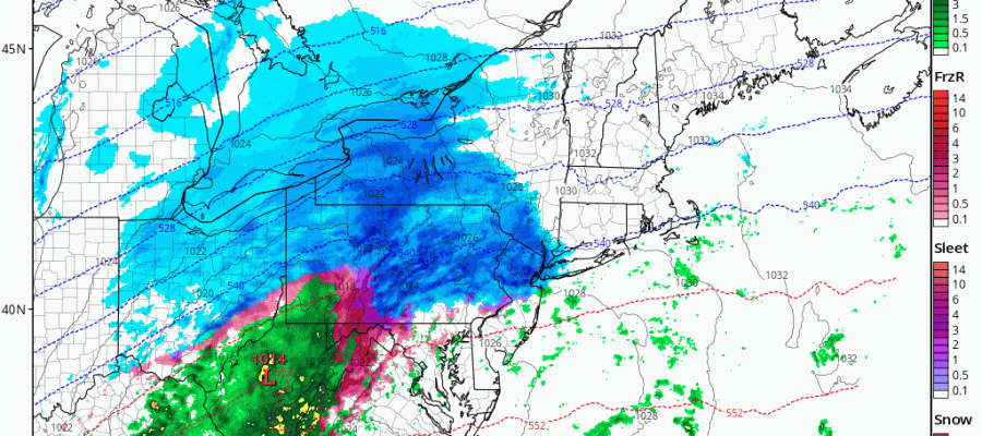 Snow Ice Forecast Winter Storm Watch Wednesday 02072018