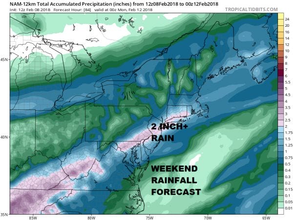 Snow Friday North Rain Moving North Weekend