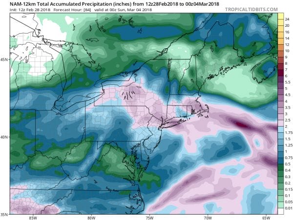 Major Storm Rain Snow Coastal Flooding Winds Friday into Saturday AM