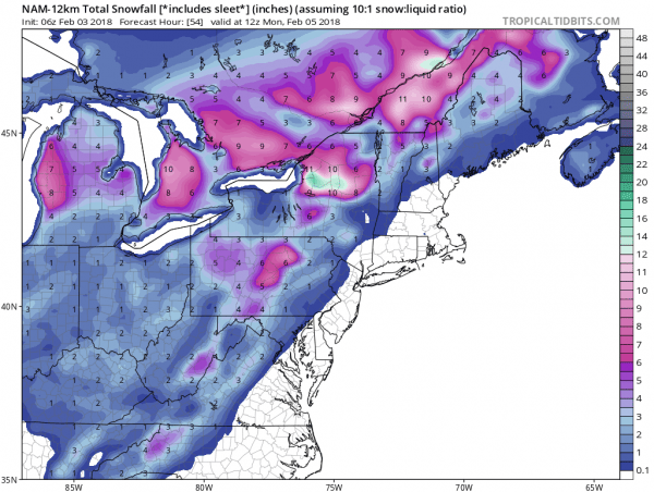 Bitter Cold Air Moving East Rain Super Bowl Sunday