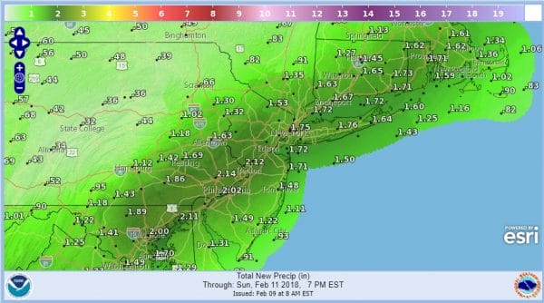 Weekend Cloudy Rain Lasting Into Monday Afternoon