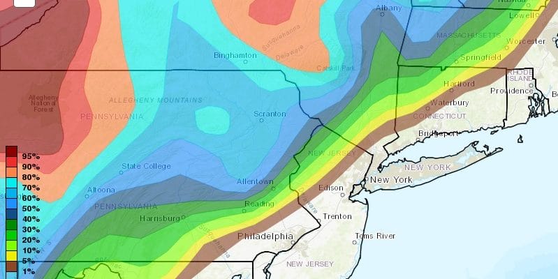 snow forecast inland super bowl sunday