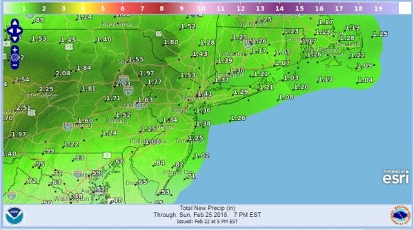 Storm Systems Moving East Next 3 Days