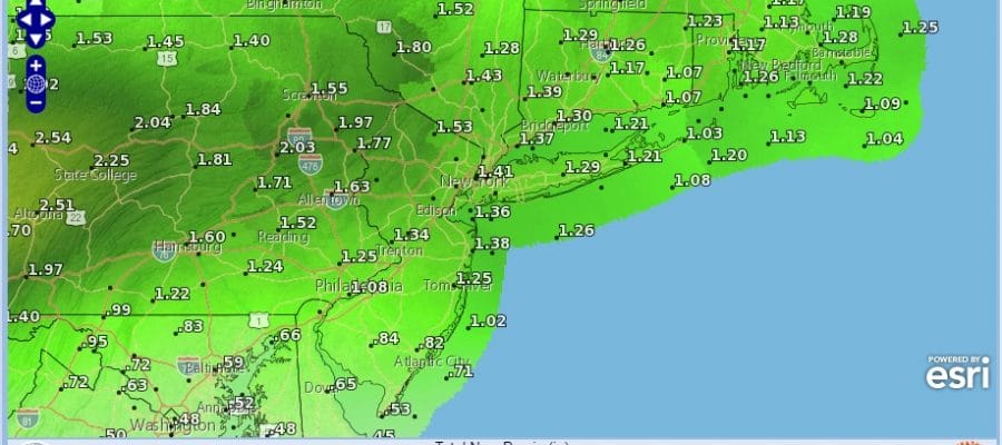 Storm Systems Moving East Next 3 Days