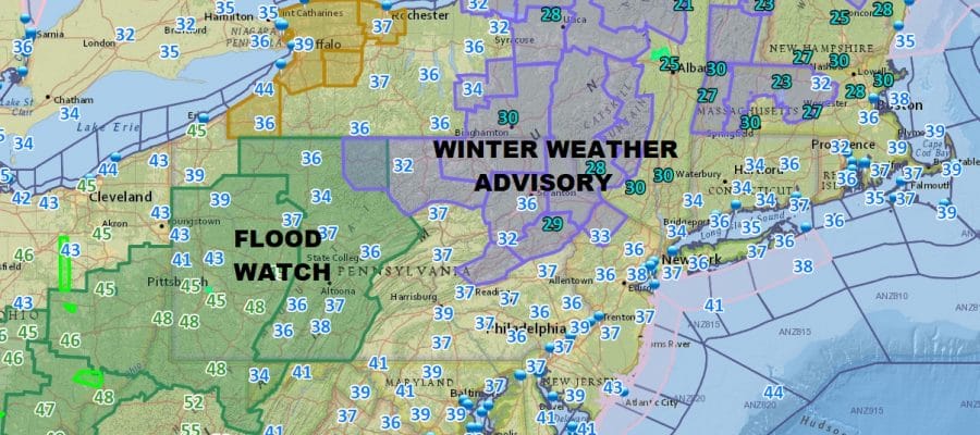 Rain Weekend Blocky Long Range March Looms