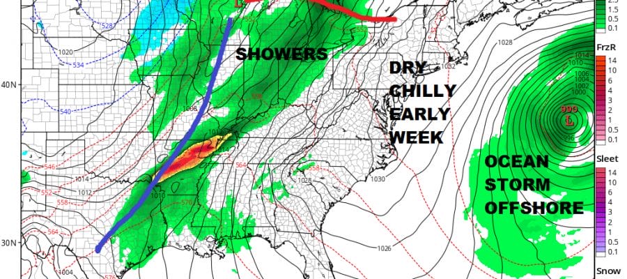Long Range Noreaster Free Through Easter