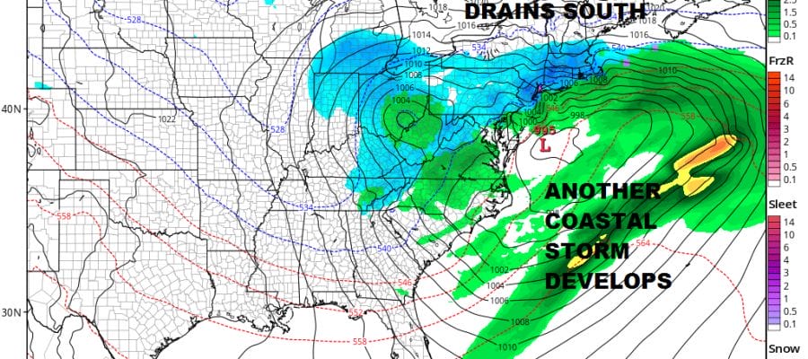 Snow Showers Firing Up Again Nice Friday Through Sunday