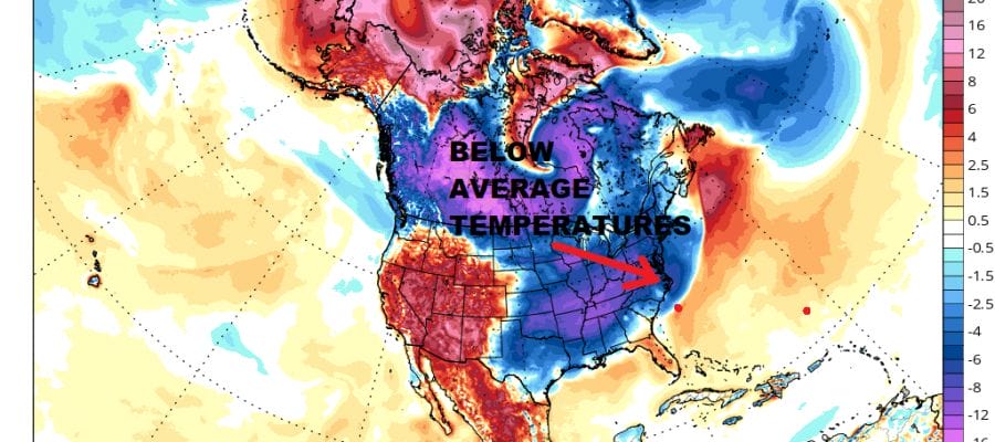 April Arrives Soon Active Chilly Pattern Lies Ahead