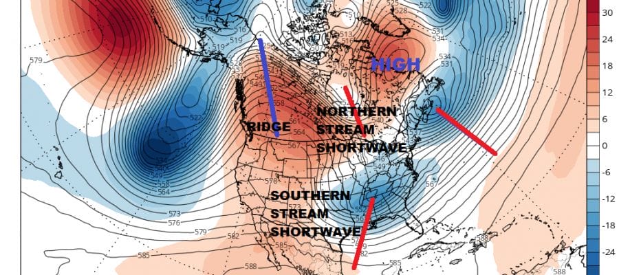 Third System Early Next Week Looks South (For Now)
