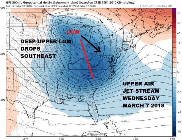 Next Storm System Heading East Late Tuesday Wednesday