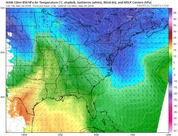 Another Coastal Storm In A Colder Atmosphere