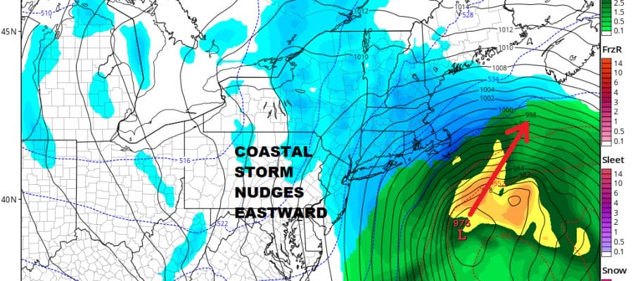 Winter Storm Warning Connecticut Long Island Snow Forecast Maps Updated