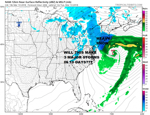 National Weather Service First Call Snow Forecast Maps Monday Night Tuesday
