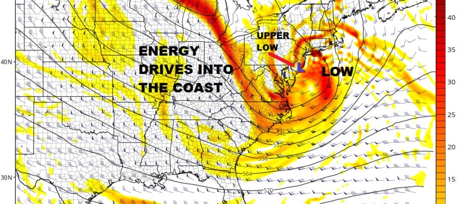 Another Coastal Storm In A Colder Atmosphere