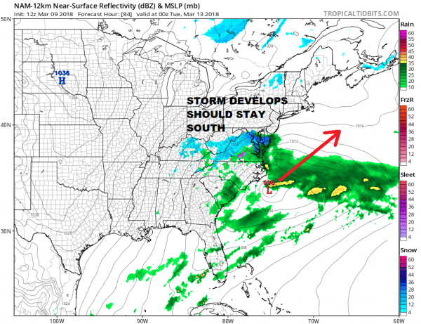 Snow Showers Around Nice Weekend & Outlook For Next Storm