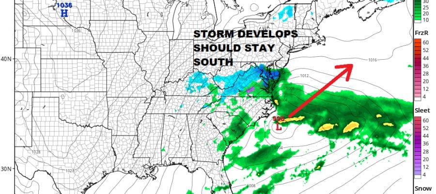 Snow Showers Around Nice Weekend & Outlook For Next Storm