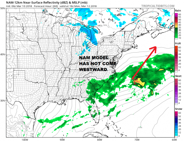 Weekend Sunshine Next Storm Mainly Offshore