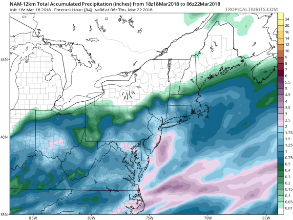 Weather Models Zeroing In On Second Low Verses The First