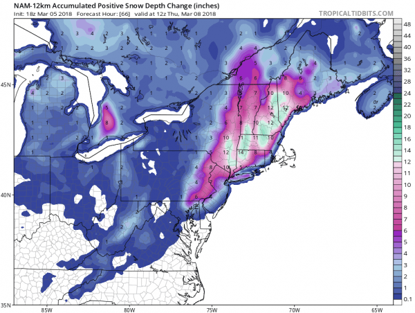 Winter Storm Watches Extended Across New Jersey Pennsylvania