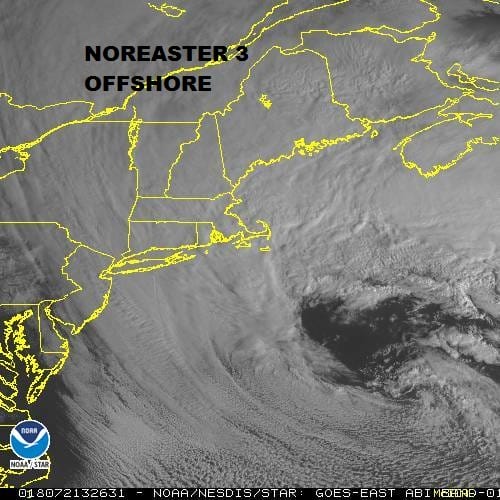 Heavy Snow East of NYC Snow Tapering Off West