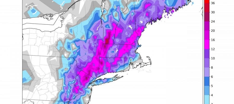 Snow Showers Moving East Weekend Forecast Dry Chilly