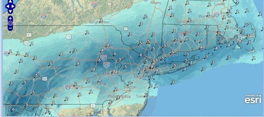 Winter Weather Advisory Continues This Morning Snow 3 to 6 Inches