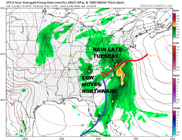 Sunshine Next 4 Days But There is a Chill in the Air