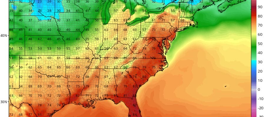 Some Sunshine Cold Sunday Week Ahead Outlook