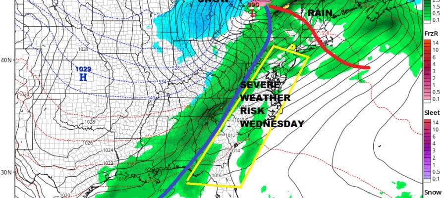 Chilly Rain Thunderstorms Volatile Weather Pattern Continues