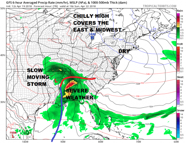 Sunshine Next 4 Days But There is a Chill in the Air