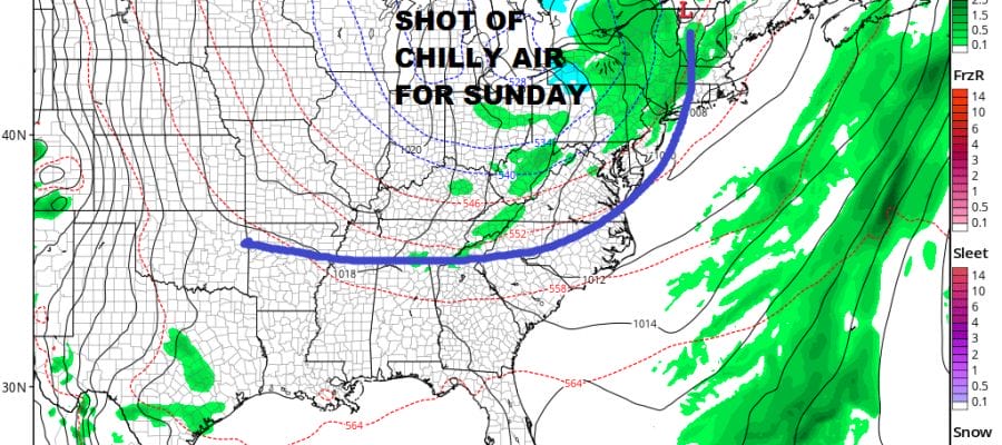 Sun Returns Thursday Rain Friday Weekend Forecast