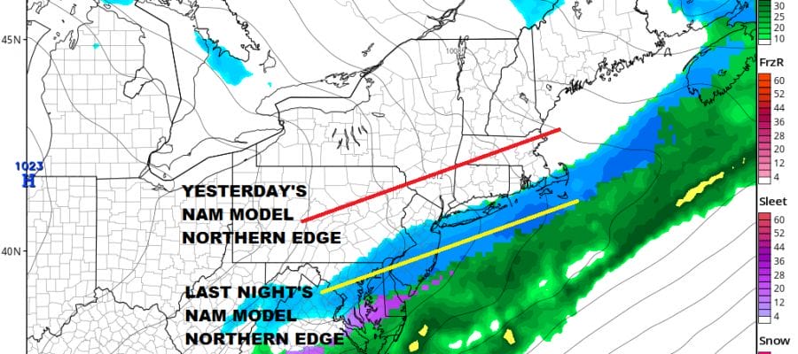 Odds Growing For No Snow Saturday