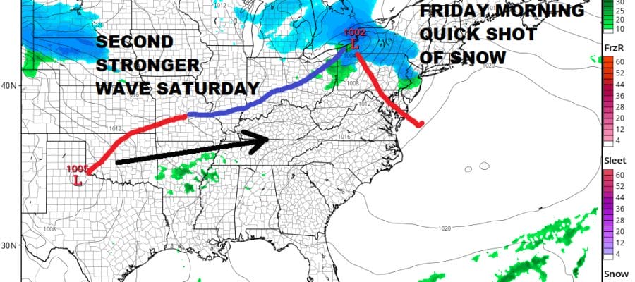 Snow Forecast Friday Morning National Weather Service 04062018